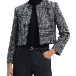 Theory Women's Textured Navy Blazer